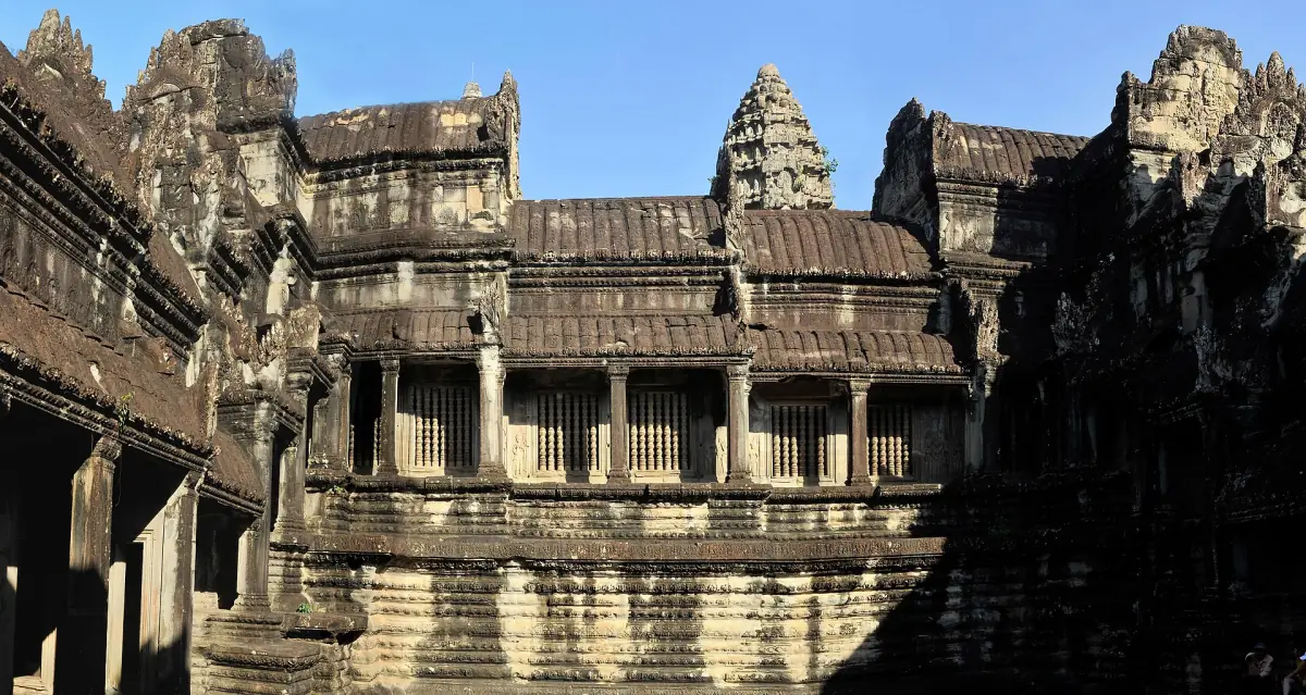 The upper level of Angkor Wat