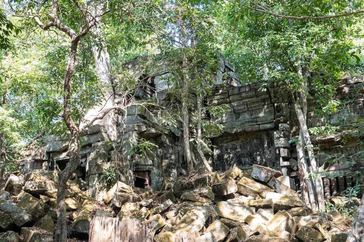 Eingestürzte Galerien von Beng Mealea